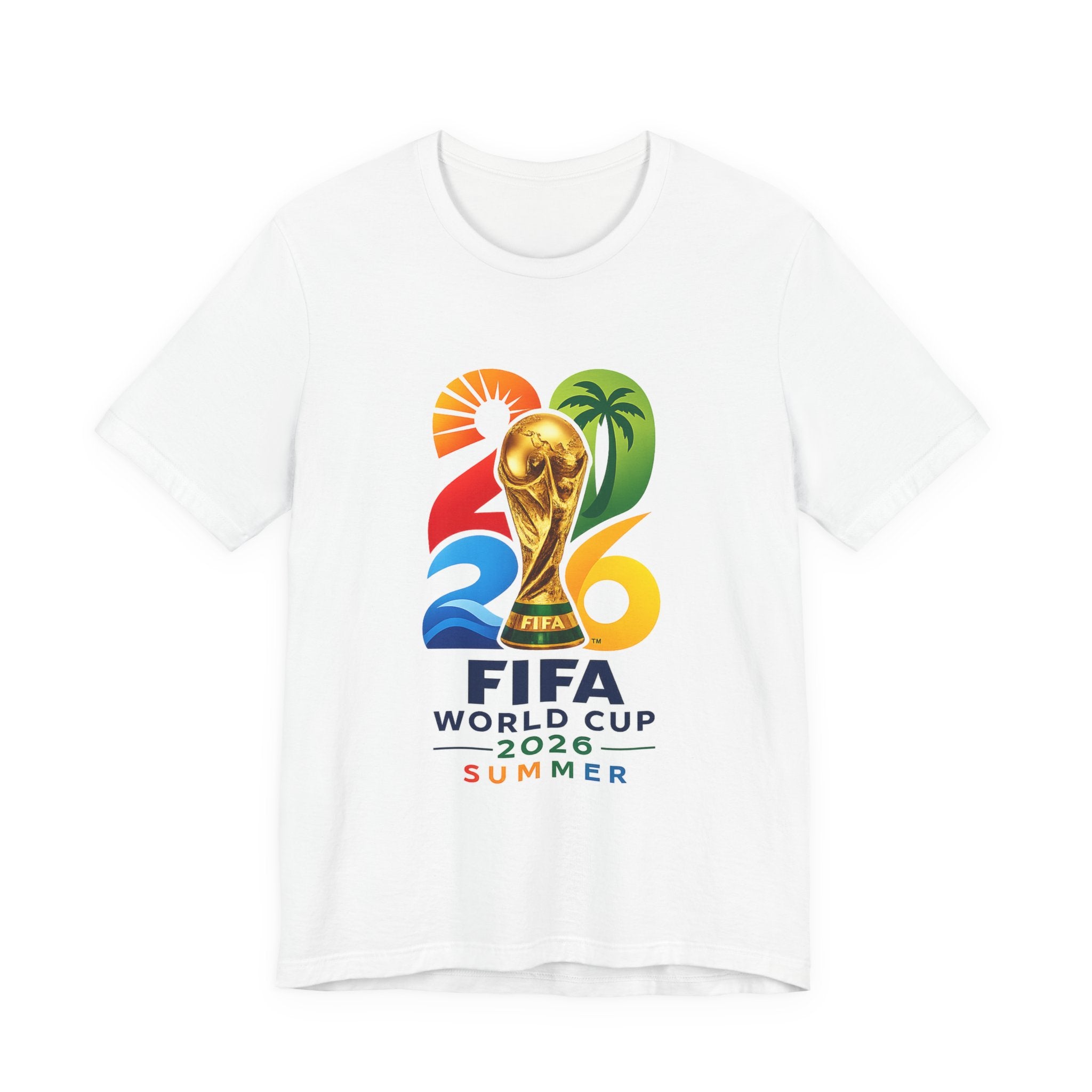 2026 FIFA World Cup Summer Tee — Official Trophy Graphic T-Shirt